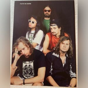 Faith No More Band Pinup